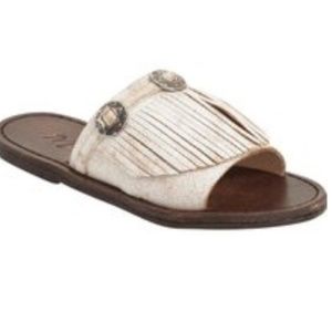 Matisse white stagecoach sandals